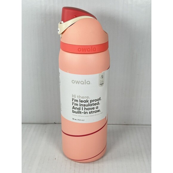 OWALA Candy Cane Lane Water Bottle 32 oz. Merry & Bright Special Edition IN HAND - Picture 3 of 4